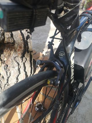 Bicicleta de carbono Giant TCR Compact road design