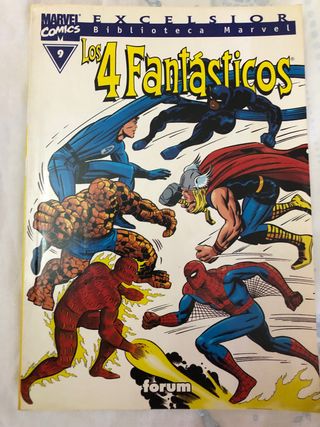 Lote comics 4 fantasticos