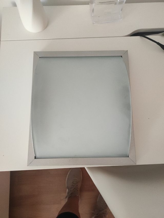 Lámpara techo aluminio