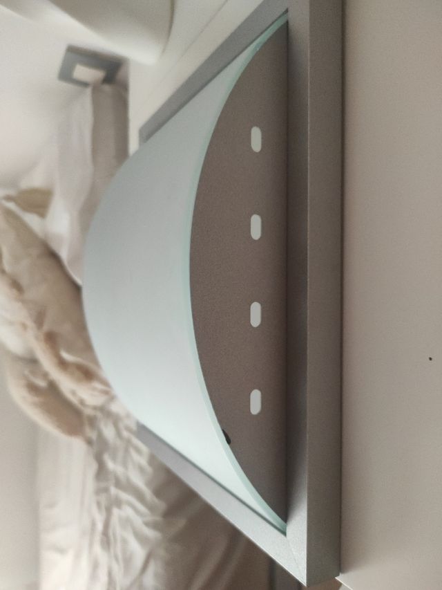 Lámpara techo aluminio