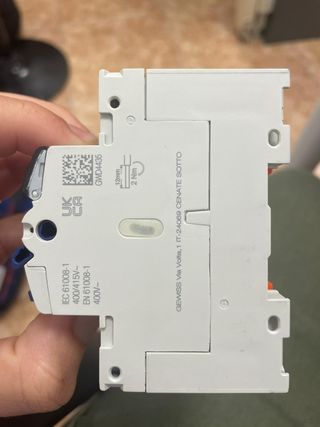 Interruptor diferencial. GEWISS 4P 63A