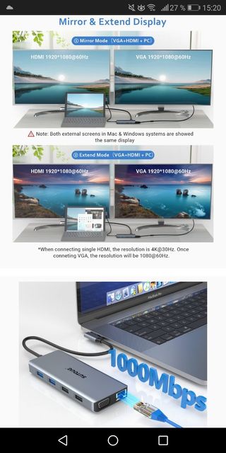 12 en 1 docking station