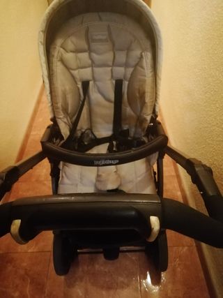 conjunto capazo, silleta y maxicosi pegperego