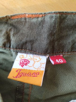 Pantalón IGUANA talla 40