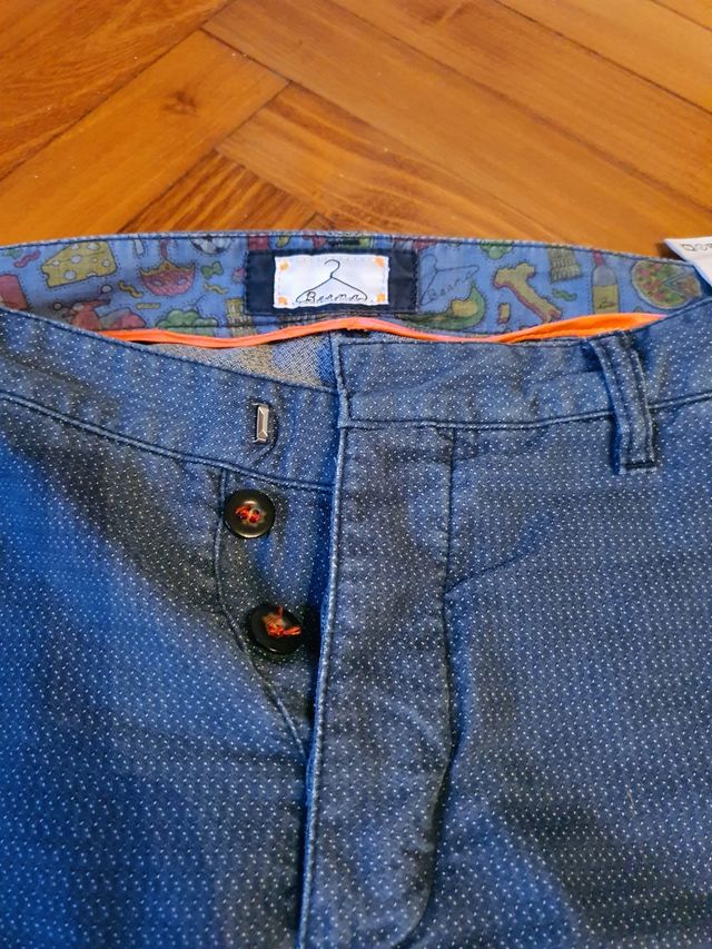 Pantaloni blu Berna