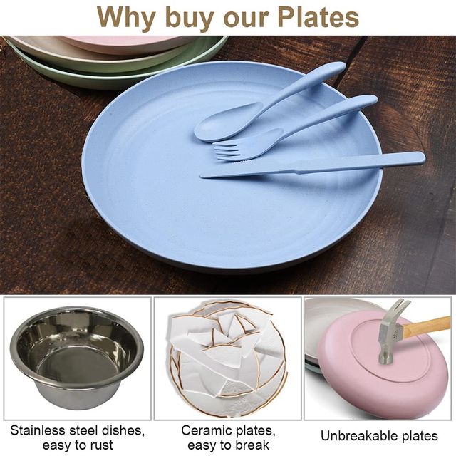 4 Platos irrompibles (nuevos)