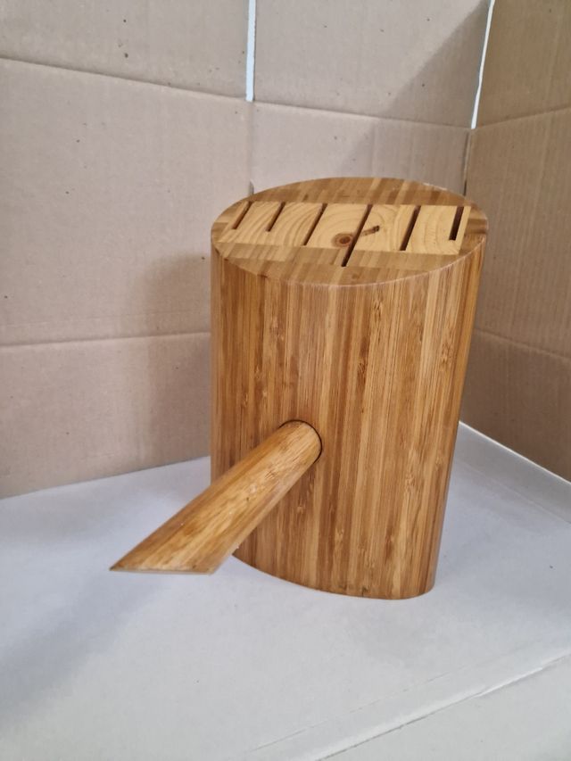 porta cortelli in legno