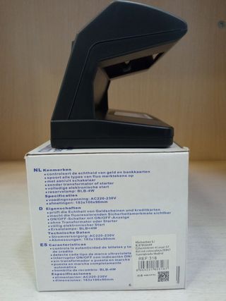 Detector de billetes falsos