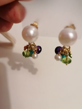 pendientes tous oro