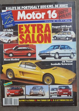 Revistas Renault 5 GT Turbo