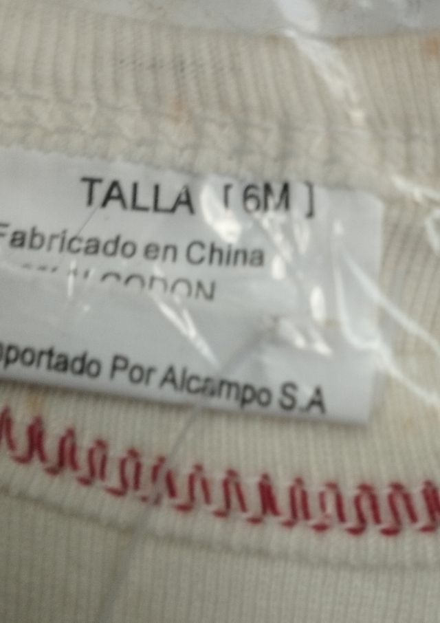 CHAQUETA BEBÉ 6M