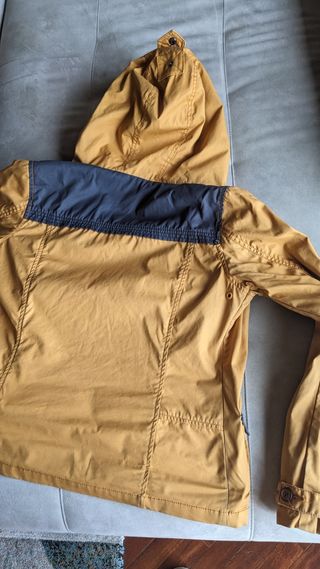 Parka encerada mujer