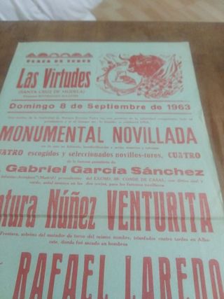 cartel de toros