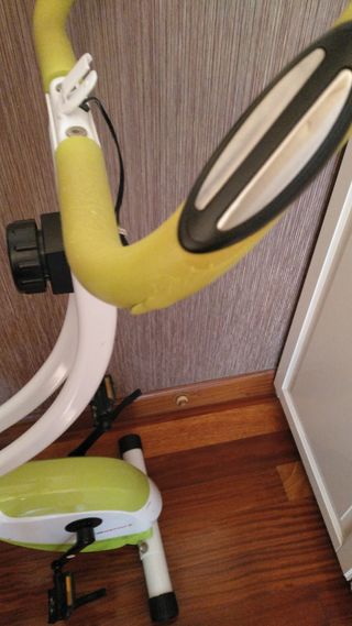 Bicicleta estatica plegable