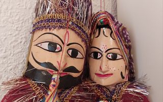 Marionetas Rajasthani Kathputli