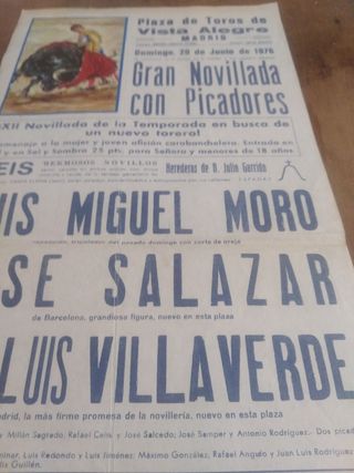 cartel de toros