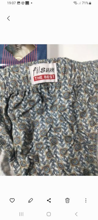 calzoncillo algodón 