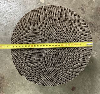 Cartón ondulado en rollo