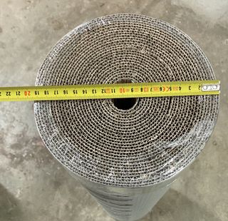 Cartón ondulado en rollo