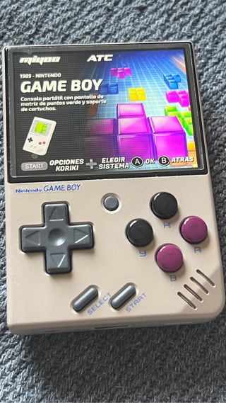 Pegatina Nintendo GAMEBOY Miyoo Mini pequeña