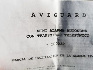 Mini alarma autonoma 