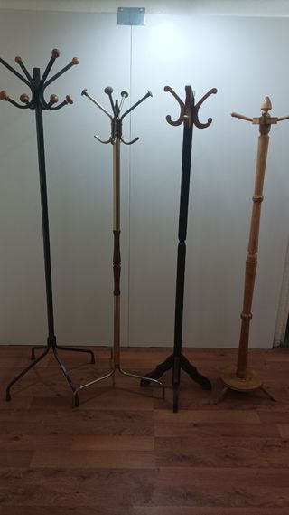 PERCHAS DE PIE ANTIGUAS 25 e una 