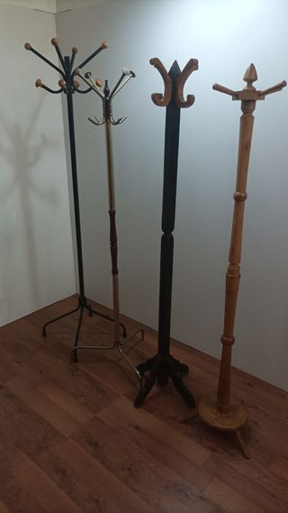 PERCHAS DE PIE ANTIGUAS 25 e una 