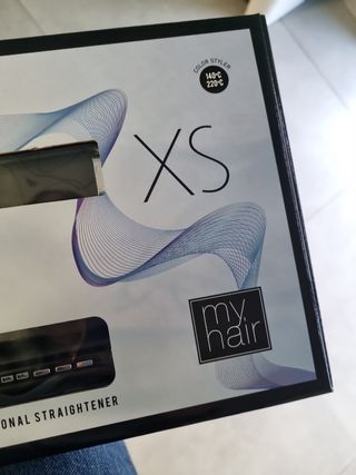 plancha de pelo xs my harina titanio
