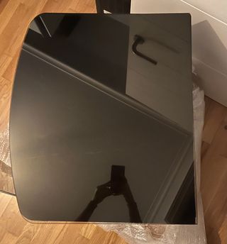 Mesa para tv con base giratoria