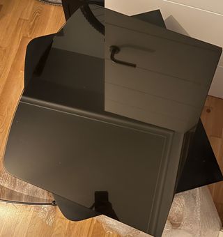 Mesa para tv con base giratoria