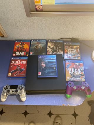 Ps4 slim de 1 tera pack