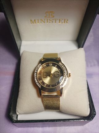 Reloj D & G color oro