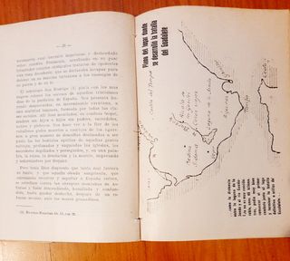 libro antiguo historia covadonga + guia