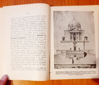 libro antiguo historia covadonga + guia