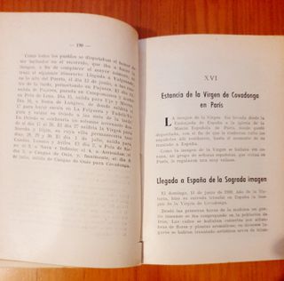 libro antiguo historia covadonga + guia
