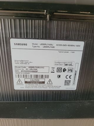 Tv samsung UE55RU7405U