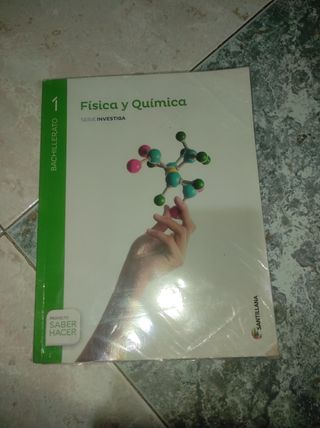 Libro Física y Química Santillana 1 Bachillerato