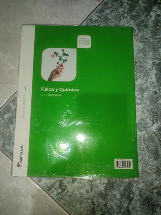 Libro Física y Química Santillana 1 Bachillerato