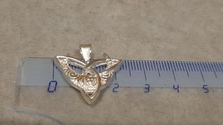 Colgante de la triqueta en plata de ley