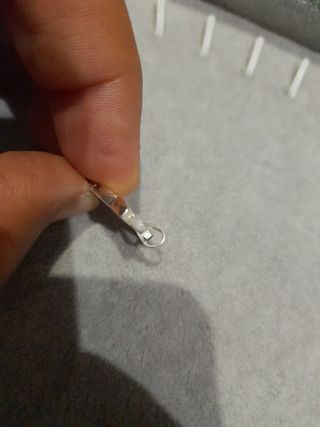 Colgante de la triqueta en plata de ley