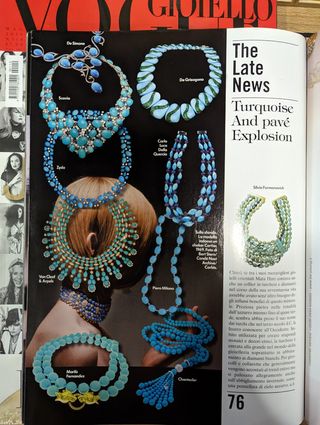 Revistas de joyería Vogue Gioiello