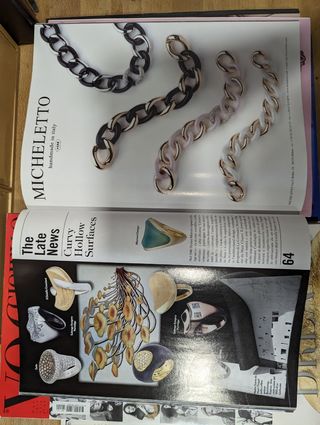 Revistas de joyería Vogue Gioiello