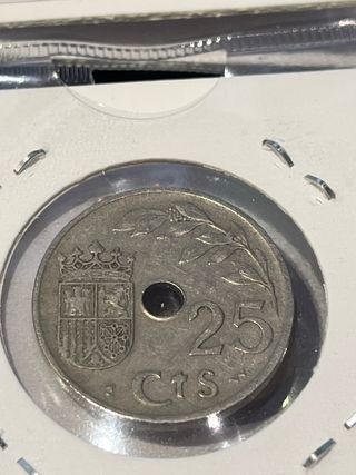 25 céntimos F.Franco 1937