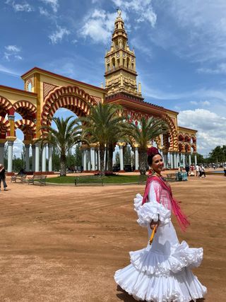 Vestido de flamenca 