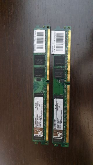 Modulos RAM Kingston