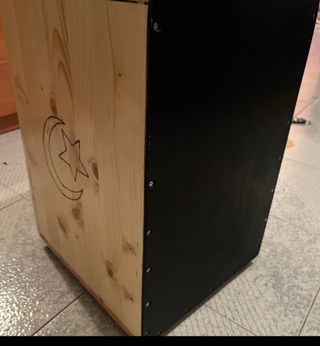 Cajón flamenco macizo artesanal