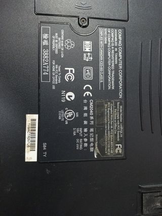 HP COMPAQ PRESARIO 1693 PORTATIL RETRO (P-13)