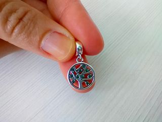 Charm árbol de la vida plata de ley