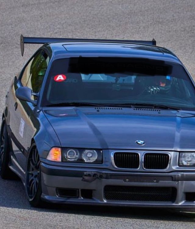 Alerón de carbono para bmw e36