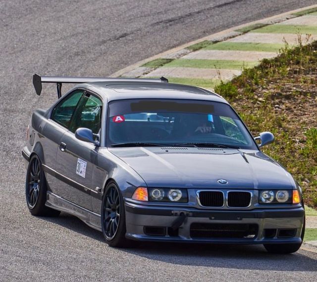 Alerón de carbono para bmw e36